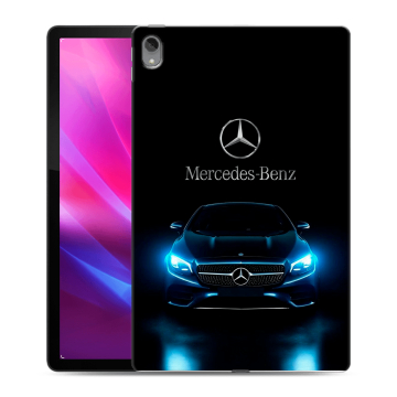 Силиконовый чехол на Lenovo Tab P11 Plus с принтом Mercedes Мерседес Силиконовый чехол на Lenovo Tab P11 Plus с принтом Mercedes Мерседес