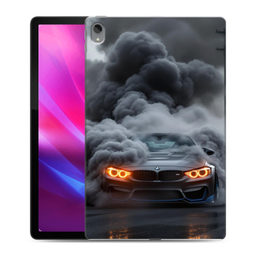 Силиконовый чехол на Lenovo Tab P11 Plus с принтом BMW БМВ