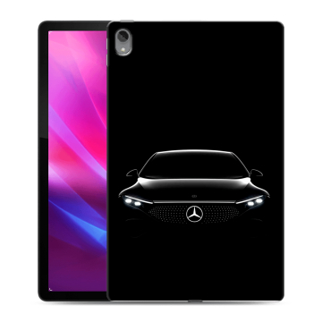 Силиконовый чехол на Lenovo Tab P11 Plus с принтом Mercedes Мерседес