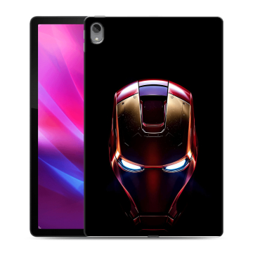 Силиконовый чехол на Lenovo Tab P11 Plus с принтом IronMan Железный человек