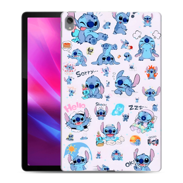 Силиконовый чехол на Lenovo Tab P11 Plus с принтом Лило и Стич Силиконовый чехол на Lenovo Tab P11 Plus с принтом Лило и Стич