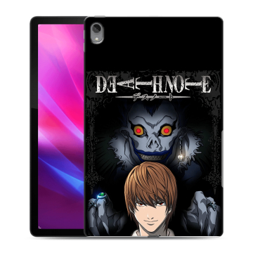Силиконовый чехол на Lenovo Tab P11 Plus с принтом Death note Тетрадь смерти