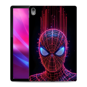 Силиконовый чехол на Lenovo Tab P11 Plus с принтом Spiderman Человек паук