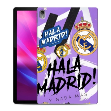 Силиконовый чехол на Lenovo Tab P11 Plus с принтом Real Madrid Реал Мадрид