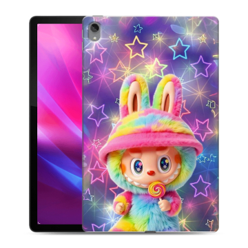 Силиконовый чехол на Lenovo Tab P11 Plus с принтом Labubu Лабубу