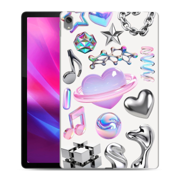Силиконовый чехол на Lenovo Tab P11 Plus с принтом Y2K Силиконовый чехол на Lenovo Tab P11 Plus с принтом Y2K