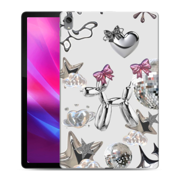 Силиконовый чехол на Lenovo Tab P11 Plus с принтом Y2K