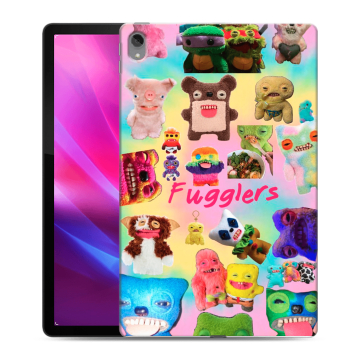 Силиконовый чехол на Lenovo Tab P11 Plus с принтом Флагер Fuggler