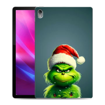 Силиконовый чехол на Lenovo Tab P11 Plus с принтом Новый год