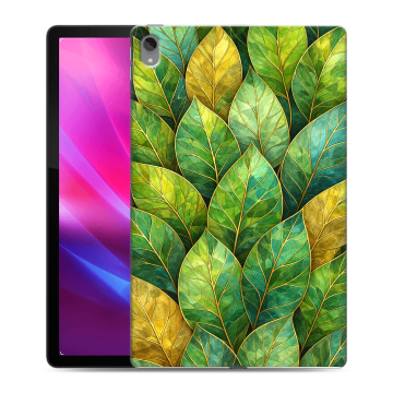 Силиконовый чехол на Lenovo Tab P11 Plus с принтом женский