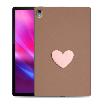 Силиконовый чехол на Lenovo Tab P11 Plus с принтом женский