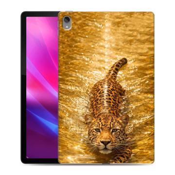 Силиконовый чехол на Lenovo Tab P11 Plus с принтом женский
