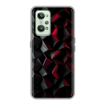 Силиконовый чехол на Realme GT2 с принтом Абстракция