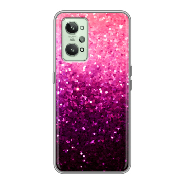 Силиконовый чехол на Realme GT2 с принтом Блестки Силиконовый чехол на Realme GT2 с принтом Блестки