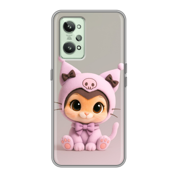Силиконовый чехол на Realme GT2 с принтом Куроми Kuromi 