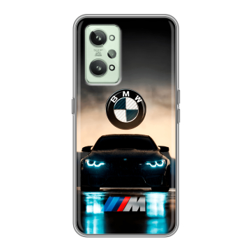 Силиконовый чехол на Realme GT2 с принтом БМВ BMW Силиконовый чехол на Realme GT2 с принтом БМВ BMW