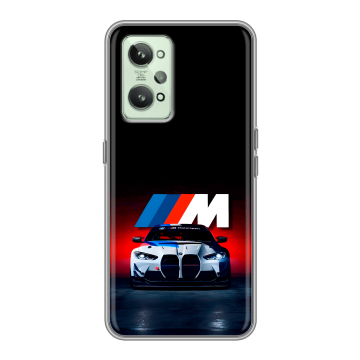 Силиконовый чехол на Realme GT2 с принтом БМВ BMW Силиконовый чехол на Realme GT2 с принтом БМВ BMW