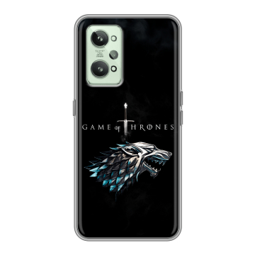 Силиконовый чехол на Realme GT2 с принтом Игра Престолов Game Thrones Силиконовый чехол на Realme GT2 с принтом Игра Престолов Game Thrones