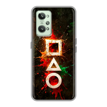 Силиконовый чехол на Realme GT2 с принтом Squid Game Игра кальмара Силиконовый чехол на Realme GT2 с принтом Squid Game Игра кальмара