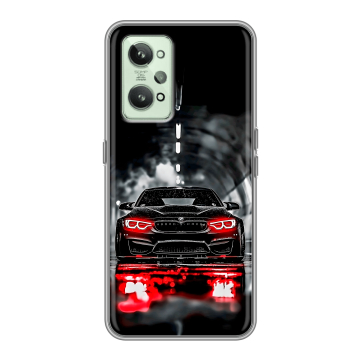 Силиконовый чехол на Realme GT2 с принтом BMW БМВ Силиконовый чехол на Realme GT2 с принтом BMW БМВ
