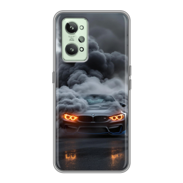 Силиконовый чехол на Realme GT2 с принтом BMW БМВ Силиконовый чехол на Realme GT2 с принтом BMW БМВ