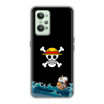 Силиконовый чехол на Realme GT2 с принтом One Piece Ван Пис