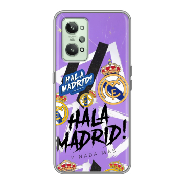 Силиконовый чехол на Realme GT2 с принтом Real Madrid Реал Мадрид