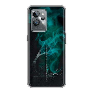 Силиконовый противоударный чехол на Realme GT2 Pro с принтом Гарри Поттер Harry Potter Силиконовый противоударный чехол на Realme GT2 Pro с принтом Гарри Поттер Harry Potter