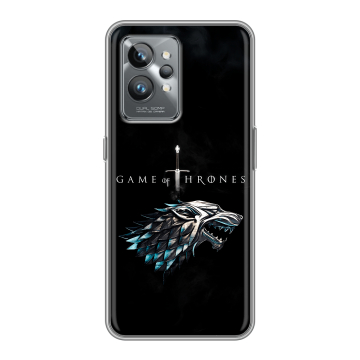 Силиконовый противоударный чехол на Realme GT2 Pro с принтом Игра Престолов Game Thrones Силиконовый противоударный чехол на Realme GT2 Pro с принтом Игра Престолов Game Thrones