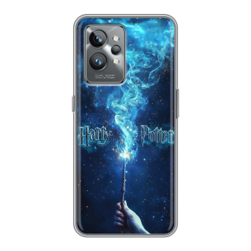 Силиконовый противоударный чехол на Realme GT2 Pro с принтом Harry Potter Гарри Поттер Силиконовый противоударный чехол на Realme GT2 Pro с принтом Harry Potter Гарри Поттер