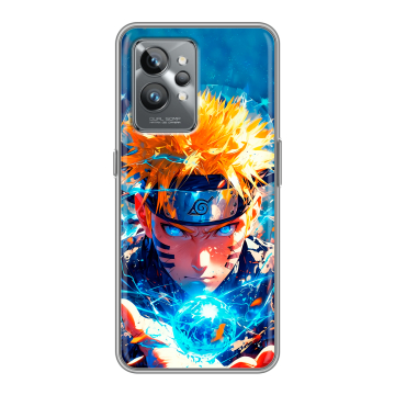Силиконовый противоударный чехол на Realme GT2 Pro с принтом Аниме Наруто Naruto Силиконовый противоударный чехол на Realme GT2 Pro с принтом Аниме Наруто Naruto