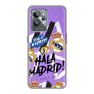 Силиконовый противоударный чехол на Realme GT2 Pro с принтом Real Madrid Реал Мадрид Силиконовый противоударный чехол на Realme GT2 Pro с принтом Real Madrid Реал Мадрид
