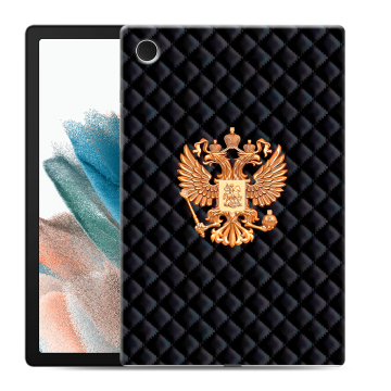 Силиконовый чехол на Samsung Galaxy Tab A8 10.5 (2021) с принтом Герб России принт Силиконовый чехол на Samsung Galaxy Tab A8 10.5 (2021) с принтом Герб России принт