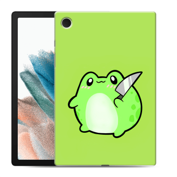 Силиконовый чехол на Samsung Galaxy Tab A8 10.5 (2021) с принтом Лягушенок Силиконовый чехол на Samsung Galaxy Tab A8 10.5 (2021) с принтом Лягушенок