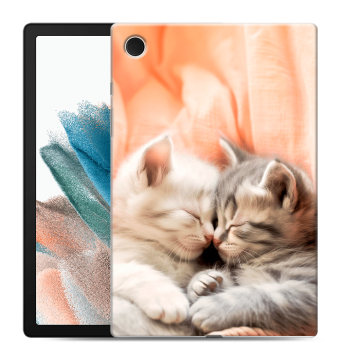 Силиконовый чехол на Samsung Galaxy Tab A8 10.5 (2021) с принтом Котята Силиконовый чехол на Samsung Galaxy Tab A8 10.5 (2021) с принтом Котята