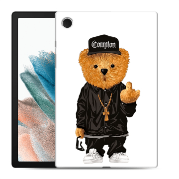 Силиконовый чехол на Samsung Galaxy Tab A8 10.5 (2021) с принтом Мишка Силиконовый чехол на Samsung Galaxy Tab A8 10.5 (2021) с принтом Мишка