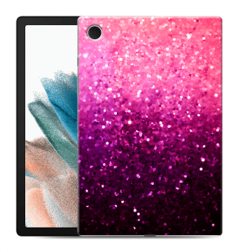 Силиконовый чехол на Samsung Galaxy Tab A8 10.5 (2021) с принтом Блестки