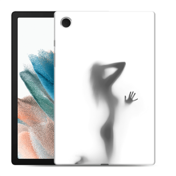 Силиконовый чехол на Samsung Galaxy Tab A8 10.5 (2021) с принтом Силуэт