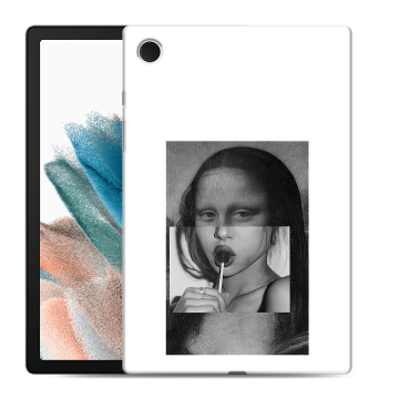 Силиконовый чехол на Samsung Galaxy Tab A8 10.5 (2021) с принтом Мона Лиза Силиконовый чехол на Samsung Galaxy Tab A8 10.5 (2021) с принтом Мона Лиза