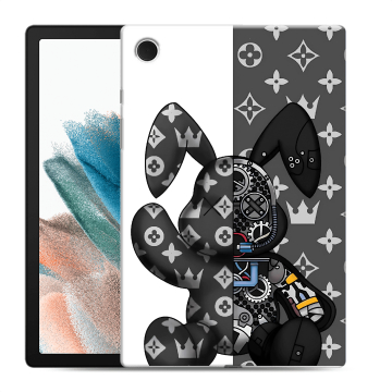 Силиконовый чехол на Samsung Galaxy Tab A8 10.5 (2021) с принтом Луи робот Силиконовый чехол на Samsung Galaxy Tab A8 10.5 (2021) с принтом Луи робот