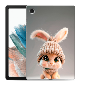 Силиконовый чехол на Samsung Galaxy Tab A8 10.5 (2021) с принтом Кролик