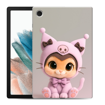 Силиконовый чехол на Samsung Galaxy Tab A8 10.5 (2021) с принтом Куроми Kuromi Силиконовый чехол на Samsung Galaxy Tab A8 10.5 (2021) с принтом Куроми Kuromi