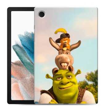 Силиконовый чехол на Samsung Galaxy Tab A8 10.5 (2021) с принтом Шрек Shrek