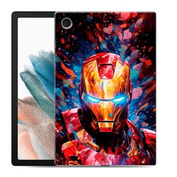 Силиконовый чехол на Samsung Galaxy Tab A8 10.5 (2021) с принтом Железный человек Ironman Силиконовый чехол на Samsung Galaxy Tab A8 10.5 (2021) с принтом Железный человек Ironman