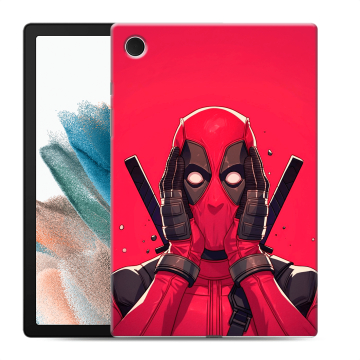 Силиконовый чехол на Samsung Galaxy Tab A8 10.5 (2021) с принтом Дедпул Deadpool Силиконовый чехол на Samsung Galaxy Tab A8 10.5 (2021) с принтом Дедпул Deadpool