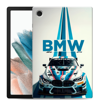 Силиконовый чехол на Samsung Galaxy Tab A8 10.5 (2021) с принтом БМВ BMW Силиконовый чехол на Samsung Galaxy Tab A8 10.5 (2021) с принтом БМВ BMW