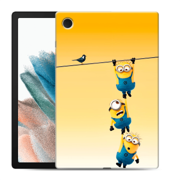 Силиконовый чехол на Samsung Galaxy Tab A8 10.5 (2021) с принтом Миньоны Силиконовый чехол на Samsung Galaxy Tab A8 10.5 (2021) с принтом Миньоны