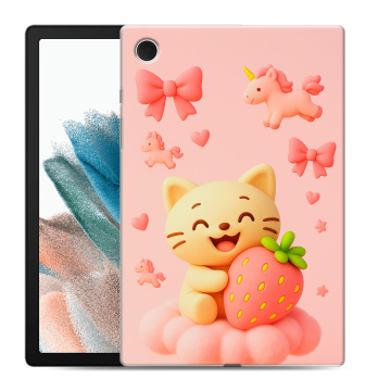 Силиконовый чехол на Samsung Galaxy Tab A8 10.5 (2021) с принтом для девочек Силиконовый чехол на Samsung Galaxy Tab A8 10.5 (2021) с принтом для девочек