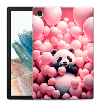 Силиконовый чехол на Samsung Galaxy Tab A8 10.5 (2021) с принтом Панда Силиконовый чехол на Samsung Galaxy Tab A8 10.5 (2021) с принтом Панда