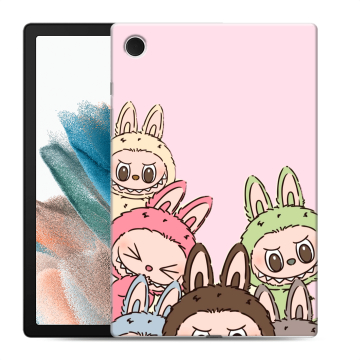 Силиконовый чехол на Samsung Galaxy Tab A8 10.5 (2021) с принтом Лабубу